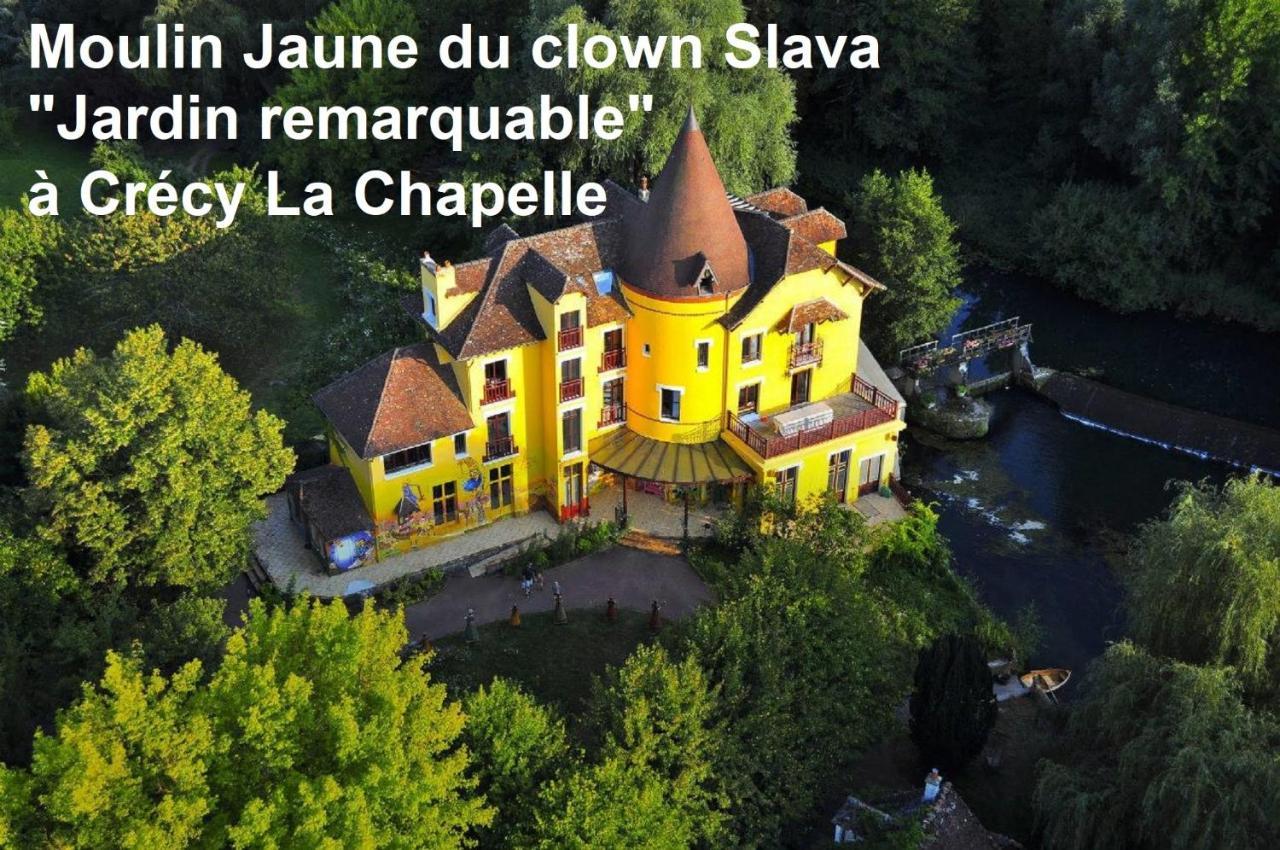Les Nympheas, Appart Au Calme Et Grand Jardin A 15 Min De Disneyland, Crecy-la-Chapelle Kültér fotó